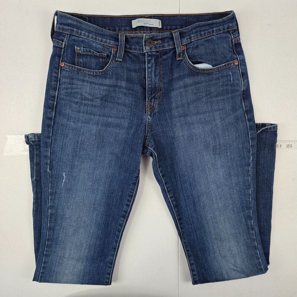 Levi's‎ 515 boot cut jeans blue denim womens 8 M 5039